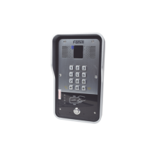 Audio Portero IP  2 líneas SIP con relevador integrado, Lector RFID para acceso por clave numérica, tarjeta o llamada remota,