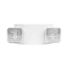 Luz LED de Emergencia Dual LED /150 lúmenes/Luz fría/Batería de Respaldo Incluida/Botón de test.