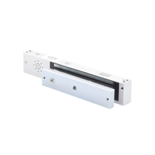 Chapa magnética 600Lb con  Buzzer de alarma de puerta abierta / LED indicador de estado /  Sensor de estado de placa/ Libre de