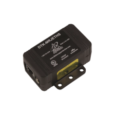 Protector de un solo canal 10GbE para sistemas de CCTV , Ideal para protección de cableado categoría CAT5e, CAT6 y CAT6A.