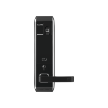 Cerradura inteligente con teclado Touch Screen, Apertura con huella digital/Tarjeta Mifare/Contraseña