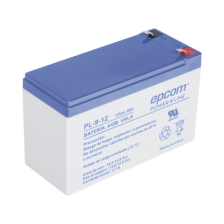 Batería 12 Vcc / 9 Ah / UL / Tecnología AGM-VRLA / Para uso en equipo electrónico Alarmas de intrusión / Incendio/ Control d