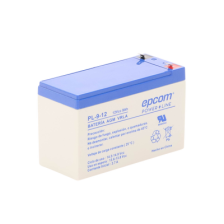 Batería 12 Vcc / 9 Ah / UL / Tecnología AGM-VRLA / Para uso en equipo electrónico Alarmas de intrusión / Incendio/ Control d