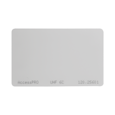 Tag UHF tipo Tarjeta para lectoras de largo alcance 900 MHZ / EPC GEN 2 / ISO 18000 6C / No imprimible / NO incluye porta tarjet