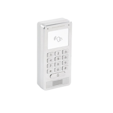 Audioportero IP (SIP), Antivandálico, apertura por código, llamada y/o tarjeta, teclado iluminado