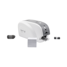 Kit Impresora de tarjetas PVC/ Una Cara /incluye: 2 x Ribbons, 100 Tarjetas PVC, Software, Kit Limpieza, Garantia 3 Años, Masca