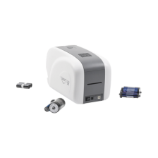 Kit Impresora de tarjetas PVC/ Una Cara /incluye: 2 x Ribbons, 100 Tarjetas PVC, Software, Kit Limpieza, Garantia 3 Años, Masca