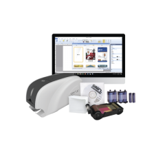 Kit Impresora tarjetas PVC /Doble Cara /incluye: 2 x Ribbon, 100 Tarjetas PVC, Software, Kit Limpieza