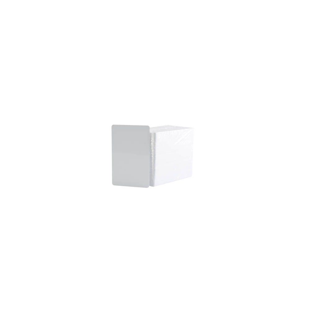 Paquete de 500 Tarjetas UltraCard 10 mil  Adhesivas Imprimibles por un sólo lado /  Para pegar sobre tarjetas/ CR79