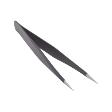 Pinzas Antiestáticas Inoxidable con Pintura Antiestática. Mango Esbelto, Punta Afilada.
