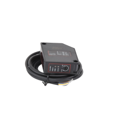 Detector fotoeléctrico de 16 m de alcance / Luz indicadora para alineación