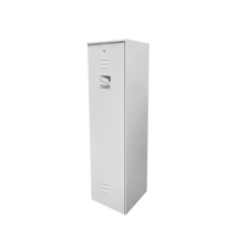 Barrera vehicular CAME / G3750 / Gabinete color blanco / sin accesorios