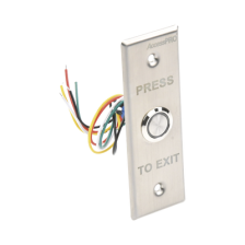 Botón de Salida con Aro Iluminado/ IP65 / Diseño Estético