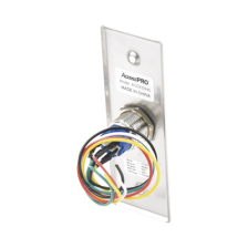 Botón de Salida con Aro Iluminado/ IP65 / Diseño Estético