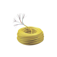 Carrete de Cable de 305 Metros / Color Amarillo / Compuesto por  6 x 22 AWG blindado, 4 x 18 AWG, 4 x 22 AWG, y 2 x 22 AWG / Par