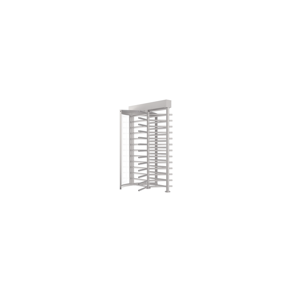 Torniquete de cuerpo completo, bidireccional acabado en acrílico y acero inoxidable