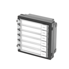 Módulo de Botones Para Videoportero Modular / Llamada de un solo Toque / Soporta Hasta 6 Monitores Principales