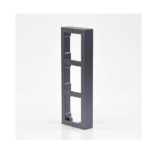 Base de 3 Espacios para Videoportero IP Hikvision / Instalación en SUPERFICIE