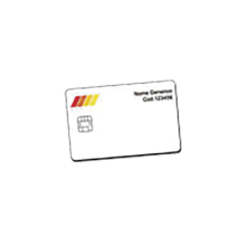 Tarjeta PVC Mifare / Frecuencia 13.56 Mhz / Tipo ISO Prox / Imprimible