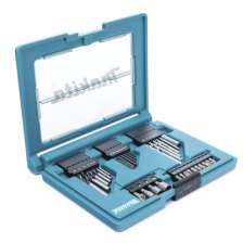 Juego de accesorios multipropósito 33 piezas estuche tipo tablet.