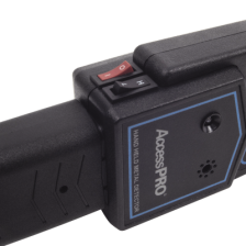 Detector de Metal Portátil para Objetos Pequeños / Protección IP31 / Indicador LED / Vibración y Alarma Audible Simultanea /