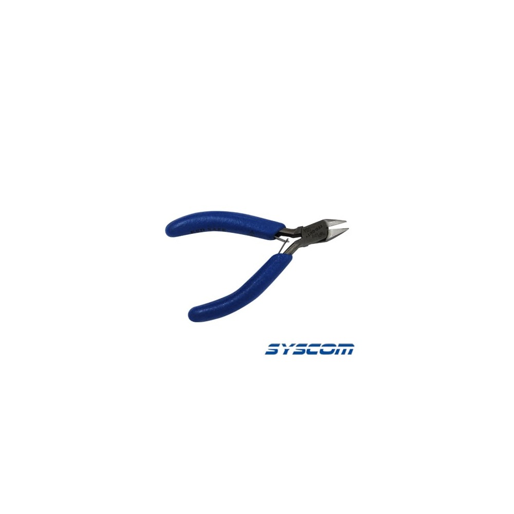 Pinza de corte fino frontal al raz templada 4-1/4"