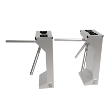 Torniquete Industrial en Acero Inoxidable, Bidireccional, USO RUDO, Espacio para Lectora de Proximidad