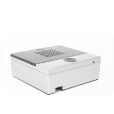 Mini video Intercomunicador para hotelería y hospitales, con diseño elegante, PoE, cámara 1Mpx, 1 botón, 1 relevador integra