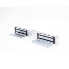 Chapa Magnética para Doble Puerta / Puerta Antifuego / Soporta 1200 Lbs (500 Kg) / Indicador LED