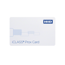 Tarjeta DUAL iClass + Proximidad 2021/ PVC Compuesto/ Garantía de por Vida/ Perforada Verticalmente