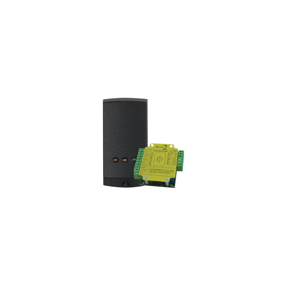 Lector de Solo Tarjetas de Proximidad  (Autónomo) /Controlador Externo para Mayor Seguridad/  Programación en Segundos/ 2 Año