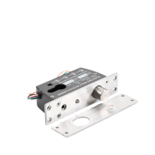 Cerradura de Perno 2000 kg de sujeción/ Cerrada en caso de falla (Fail Safe)/ Con temporizador y Sensor de puerta