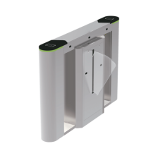 Unidad central para puerta de cortesía tipo FLAP bidireccional / 30 personas por minuto / Acabado de Lujo / Apertura en 1 segun