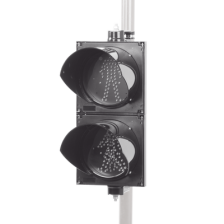 Semáforo Peatonal / Con Movimiento / Diámetro 20 Cm.