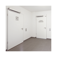 Sistema automatizado para la apertura y cierra de puertas con Brazo de Empuje de hasta 110 cm/ 100Kg