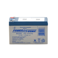 Batería 12V Recargable, 12AH, Para Respaldo, Tecnologías AGM/VRLA, 5 Años Vida Útil, Terminales tipo F2, Reconocida UL , Sin