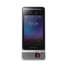 Lector Multi-tecnologia con detector de cubrebocas- Reconocimiento Facial, Huella, Tarjeta Móvil y lector de RFID(125kHz EM & 1
