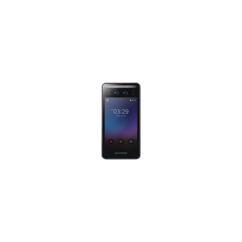 Face station F2 con detector de Cubre bocas, Lector Facial, Lector de tarjetas Móviles y lector de tarjetas  RFID(125kHz EM & 1