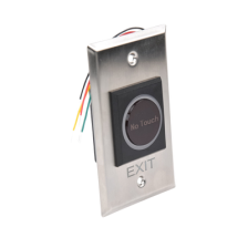 Botón de Salida sin Contacto con Control Remoto / Iluminación LED / Distancia de Detección Touch Ajustable