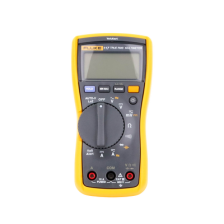 Multímetro Digital para Electricista, con Detector de Voltaje sin Contacto, Uso con Voltaje Máximo de 600 V, Pantalla LED Retr