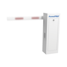 Barrera Vehicular Izquierda / Soporta brazo Telescópico de hasta 6 metros / Tiempo de Apertura 6 segundos