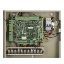 Controlador de Acceso / 2 Puerta / 4 Lectores de Huella y Tarjetas / Integración con Video / 100,000 Tarjetas / Incluye Gabinet