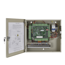 Controlador de Acceso / 4 Puerta / 8 Lectores Huella y Tarjeta / Integración con Video / 100,000 Tarjetas / Incluye Gabinete y