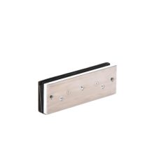 Montaje"U" para Puertas de Vidrio/ 1/2" de Grosor/Uso en chapa magnética de 600 y 1200 lbs/ Ajuste por Opresores