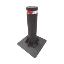Bolardo Fijo de Alta Seguridad de 220 mm de Diámetro / Fabricado en Acero al Carbón