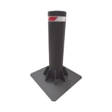 Bolardo Fijo de Alta Seguridad de 220 mm de Diámetro / Fabricado en Acero al Carbón