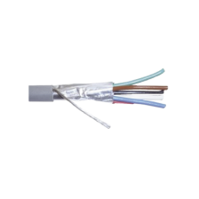 Cable Calibre 22, CMR, 6 Conductores, Blindado, 305 metros, Color Gris