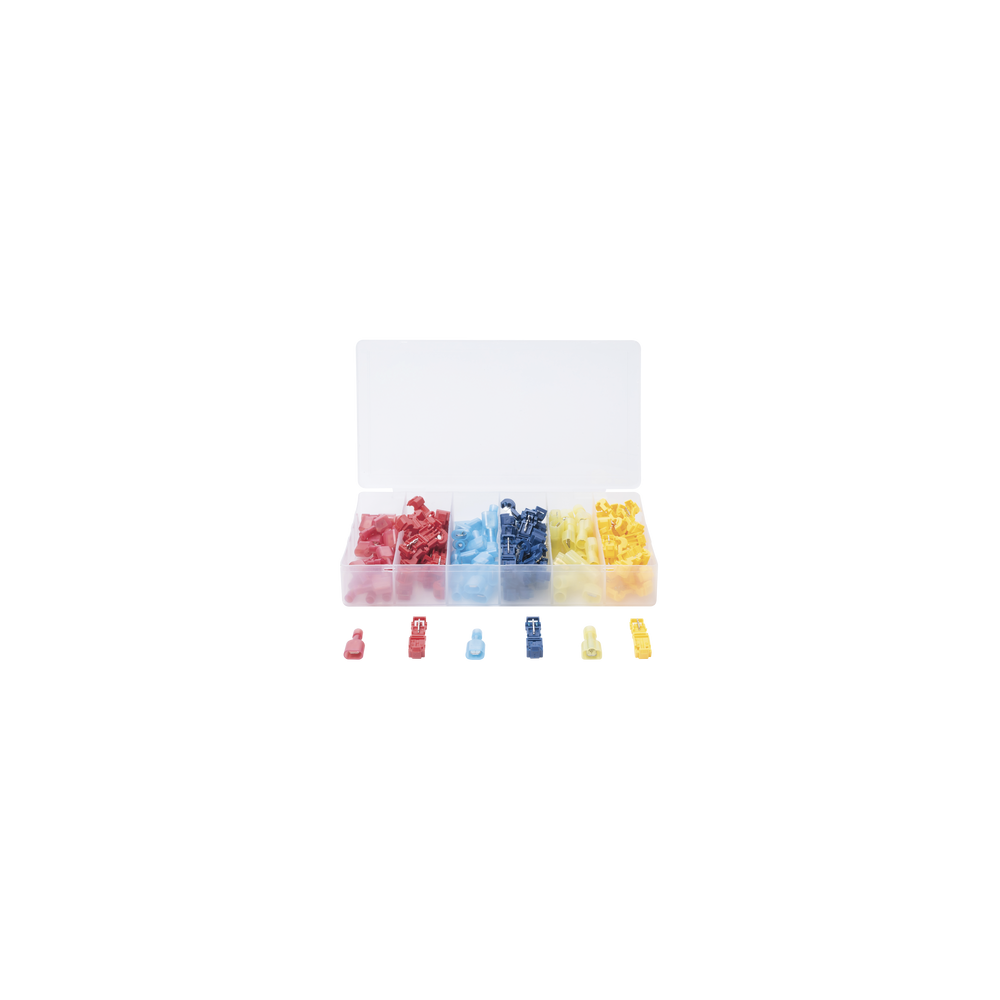 Kit de 60 Conectores para Cableado Eléctrico Tipo T-TAP / Conectores tipo Unión