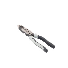 Pinza Híbrida con Ponchadora de 8". Pela Cable Sólido de 10-14 AWG y Cable Trenzado de 12-16 AWG