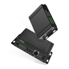 Gateway para Voceo IP/SIP,  Entrada de audio (3.5mm), salida de amplificador integrado de hasta 30W, puerto USB (reproducción d